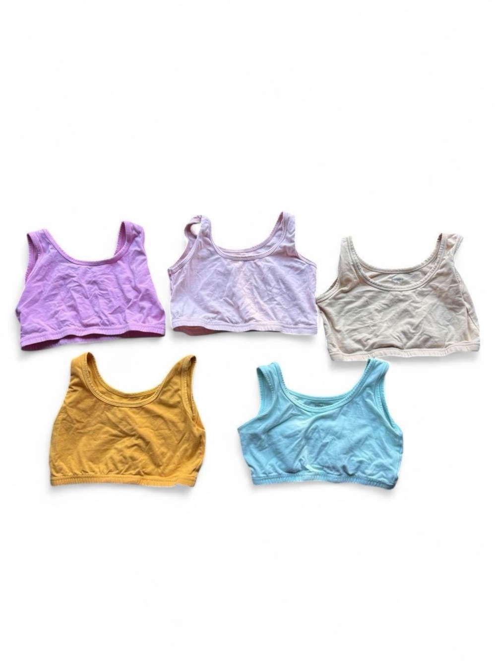✨Poroka multicoloured crop tops bundle Size S✨